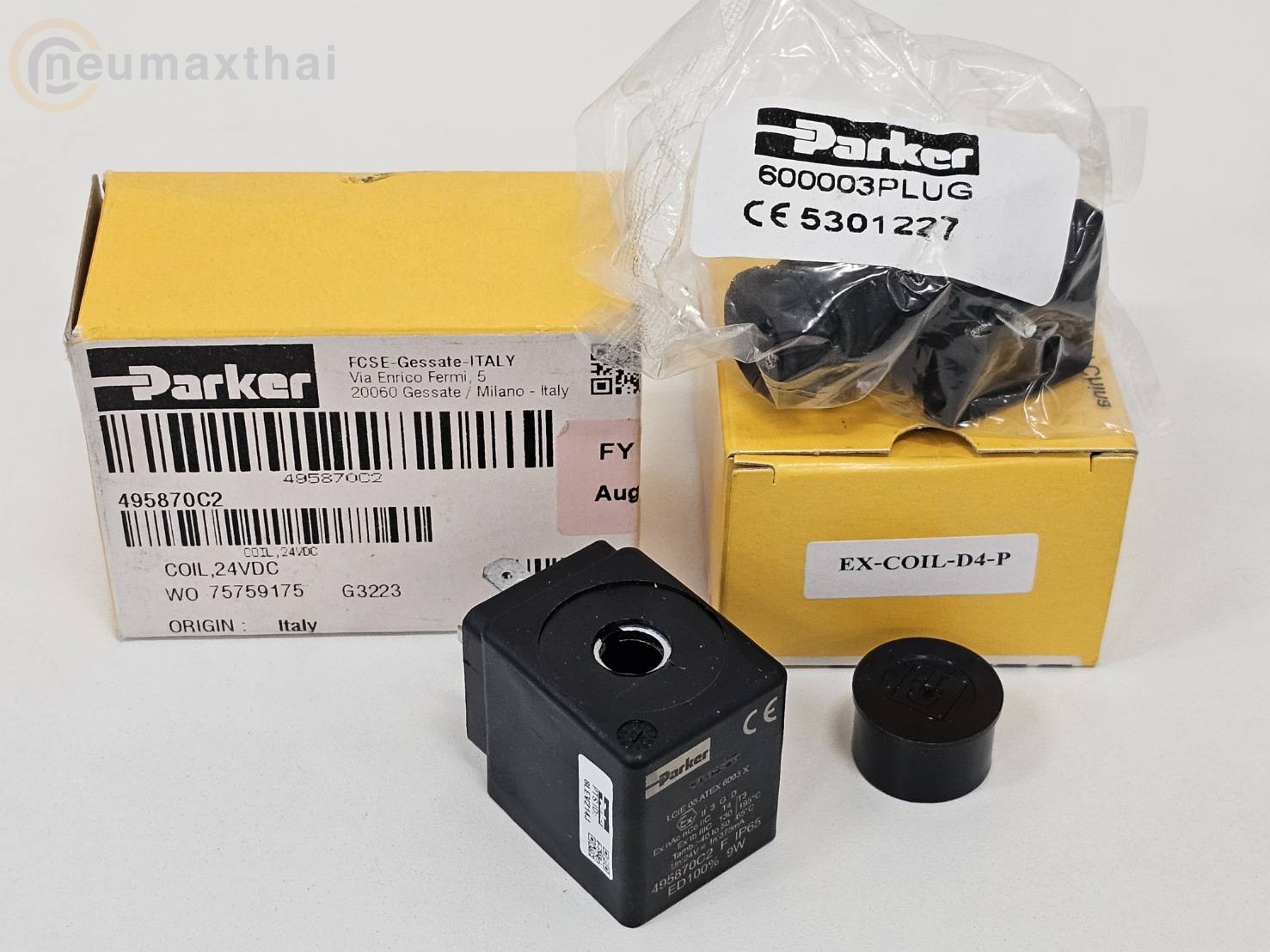 EX-COIL-D4-P (495870C2) DC24V "PARKER"