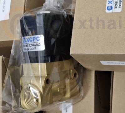 ส่ง Solenoid valve 10 ตัว , XC5404-04D-DC24 1/2″ แรงดันได้ 40Bar