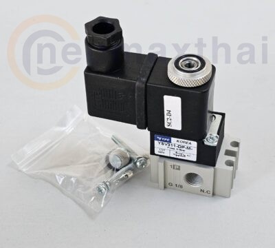 ส่ง Solenoid valve 1/8″ ครับ , YSV311-DP-SC2-CN2-D4 3/2 SOLENOID VALVE 1/8″ DC24V , “YPC”