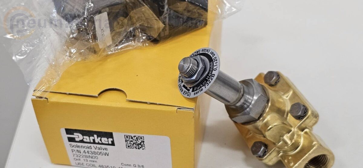 P-VE7322BIN00-5 2/2 SOLENOID VALVE 3/8″ , 24VDC , TYPE:NO “PARKER”