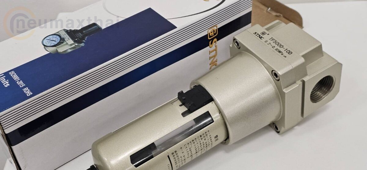 TF5000-10D AIR FILTER 1″ , AUTO DRAIN,  “STNC”