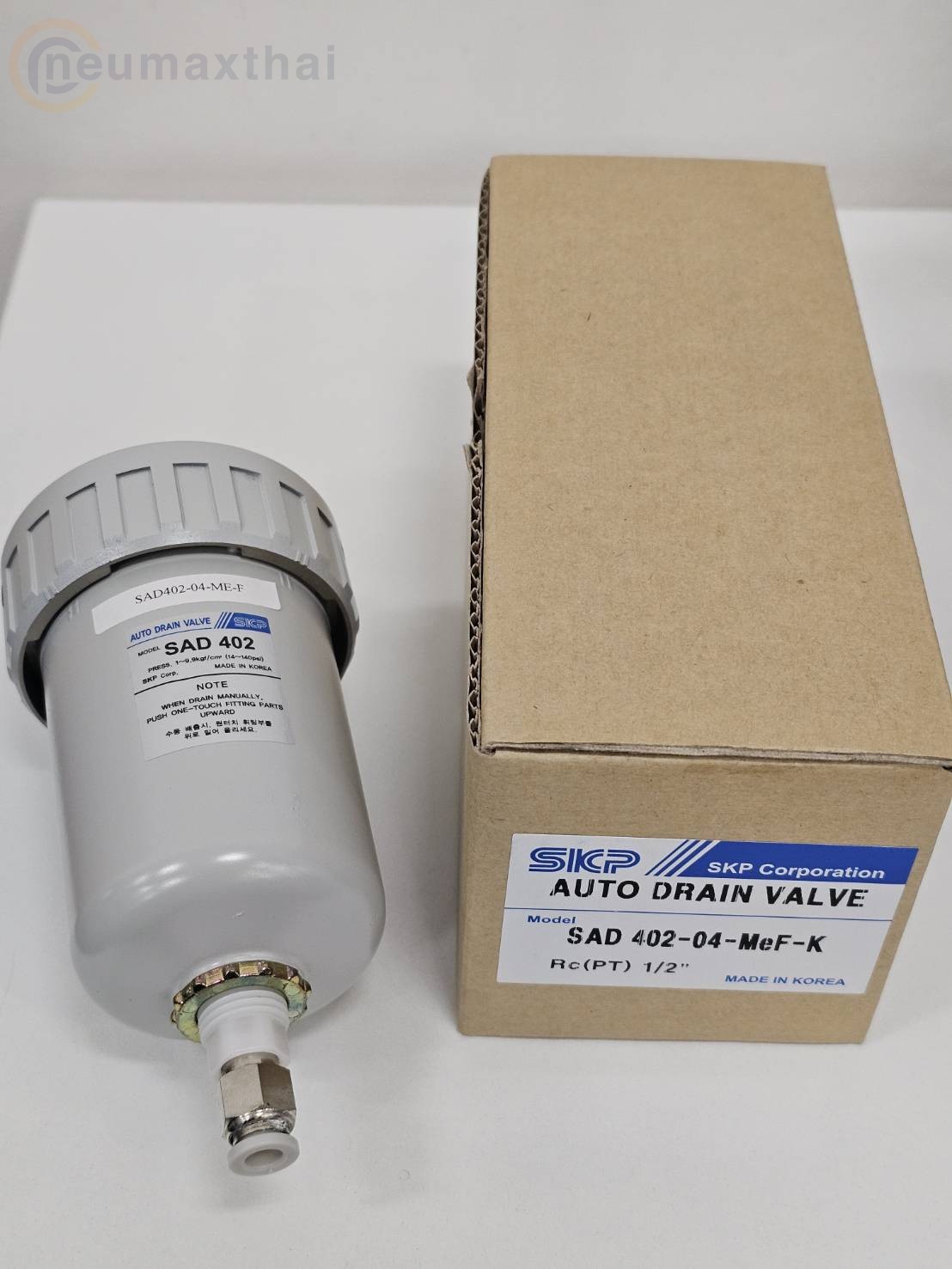 SAD402-04 ME-F AUTO DRAIN VALVE 1/2" SKP