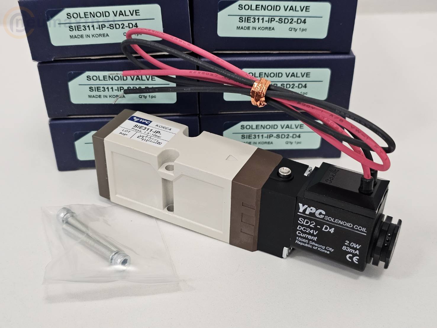 SIE311-IP-SD2-D4 5/2 SOLENOID VALVE , DC24V "YPC"