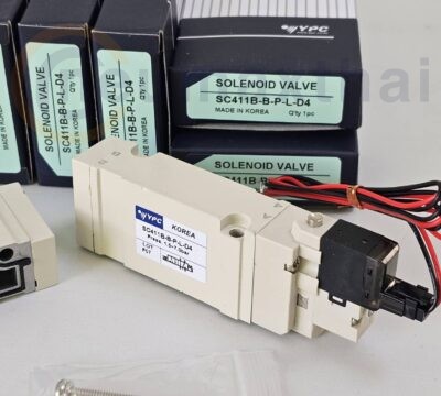 ส่ง SC411B-B-P-L-D4 COMPACT SOLENOID VALVE 1/4″ ,DC24 ,”YPC”