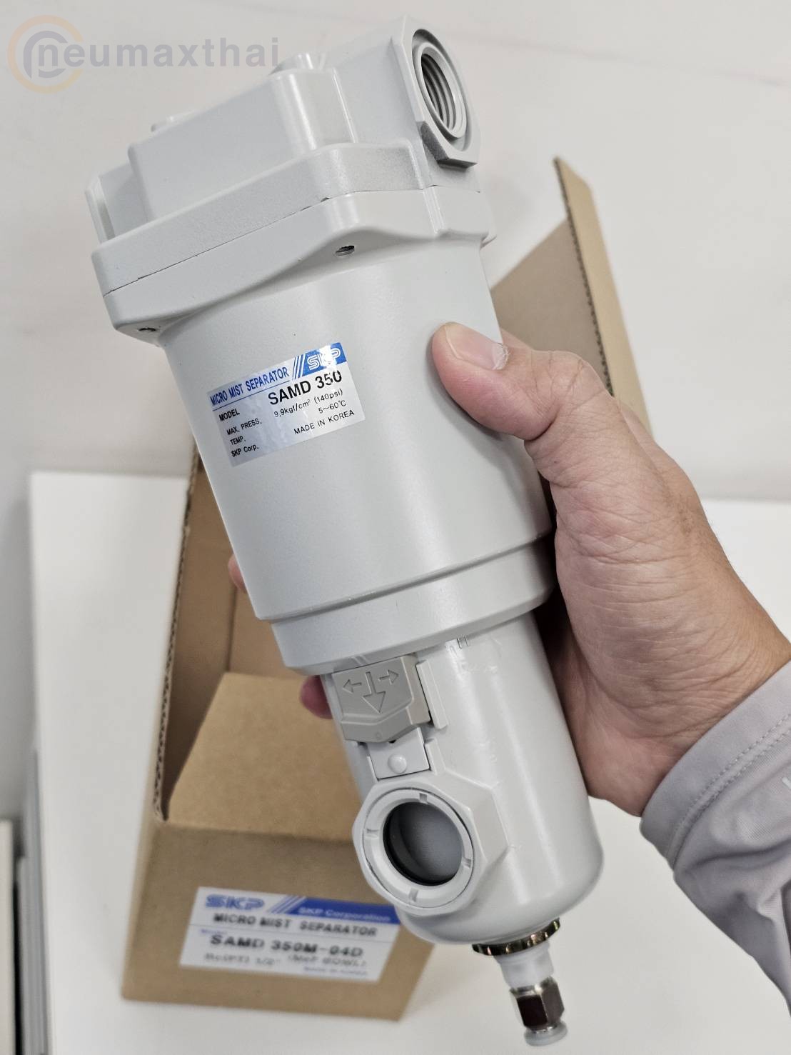 SAMD350-04D-MEF MICRO MIST SEPARATOR 1/2" , AUTO DRAIN "SKP" 