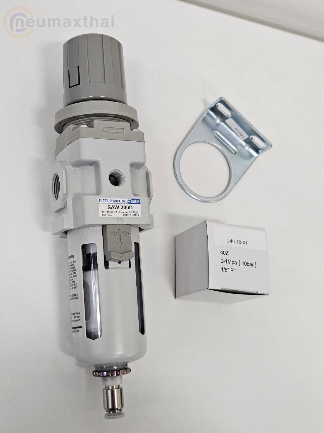 SAW300-03BDG FILTER+REGULATOR 3/8" , AUTO DRAIN , "SKP" 