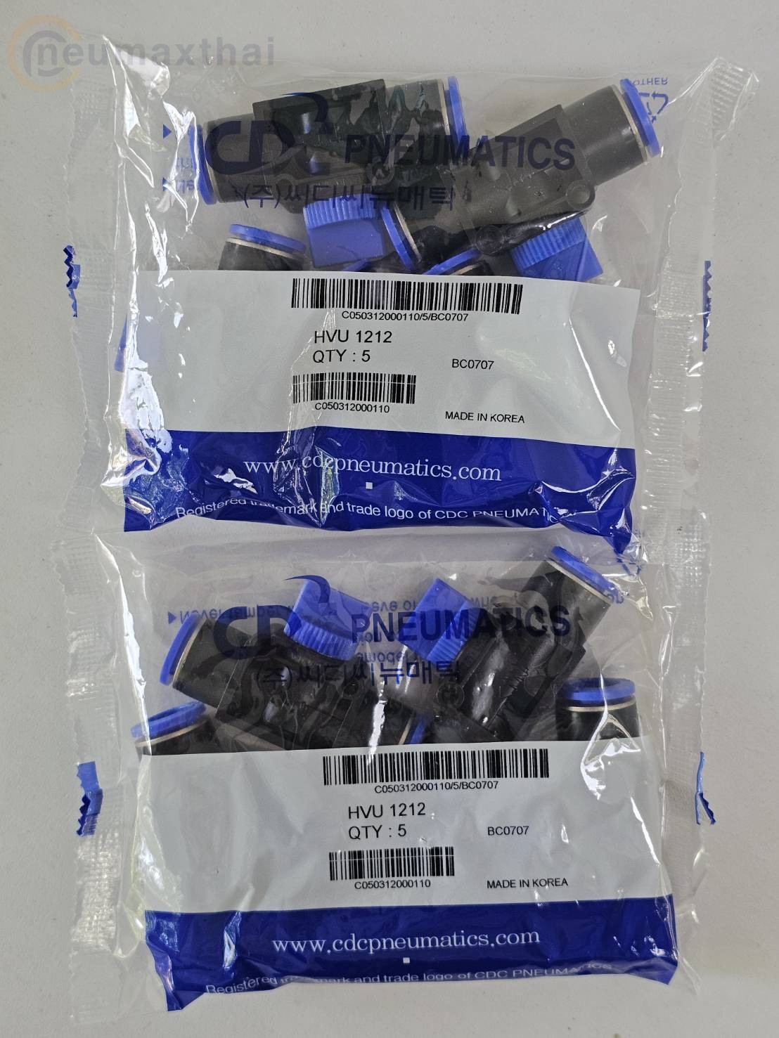 HVU12-12 HAND VALVE 12MM