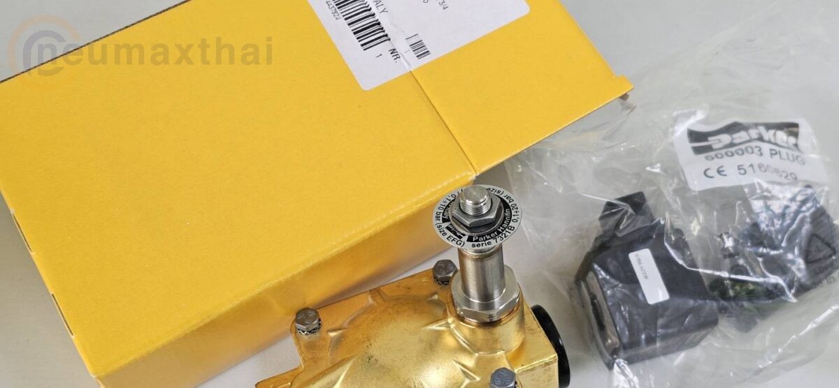 ส่ง Parker ,P-VE7321BCN00-2 2/2 SOLENOID VALVE 3/4″ ,TYPE :NC, AC220V “PARKER”