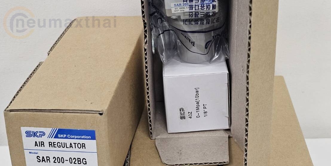 ส่งตัวปรับลม 1/4″ , SAR200-02BG AIR REGULATOR 1/4″ , “SKP”