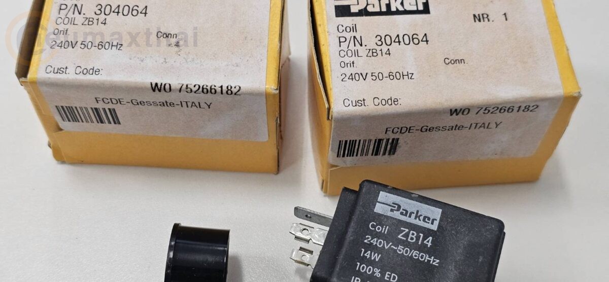 ส่ง coil parker 2 ตัว , ZB14-AC240 304064 “PARKER”