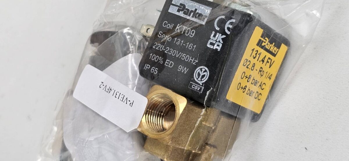 P-VE131.4FV-2 2/2 SOLENOID VALVE 1/4″ ,220VAC “PARKER”
