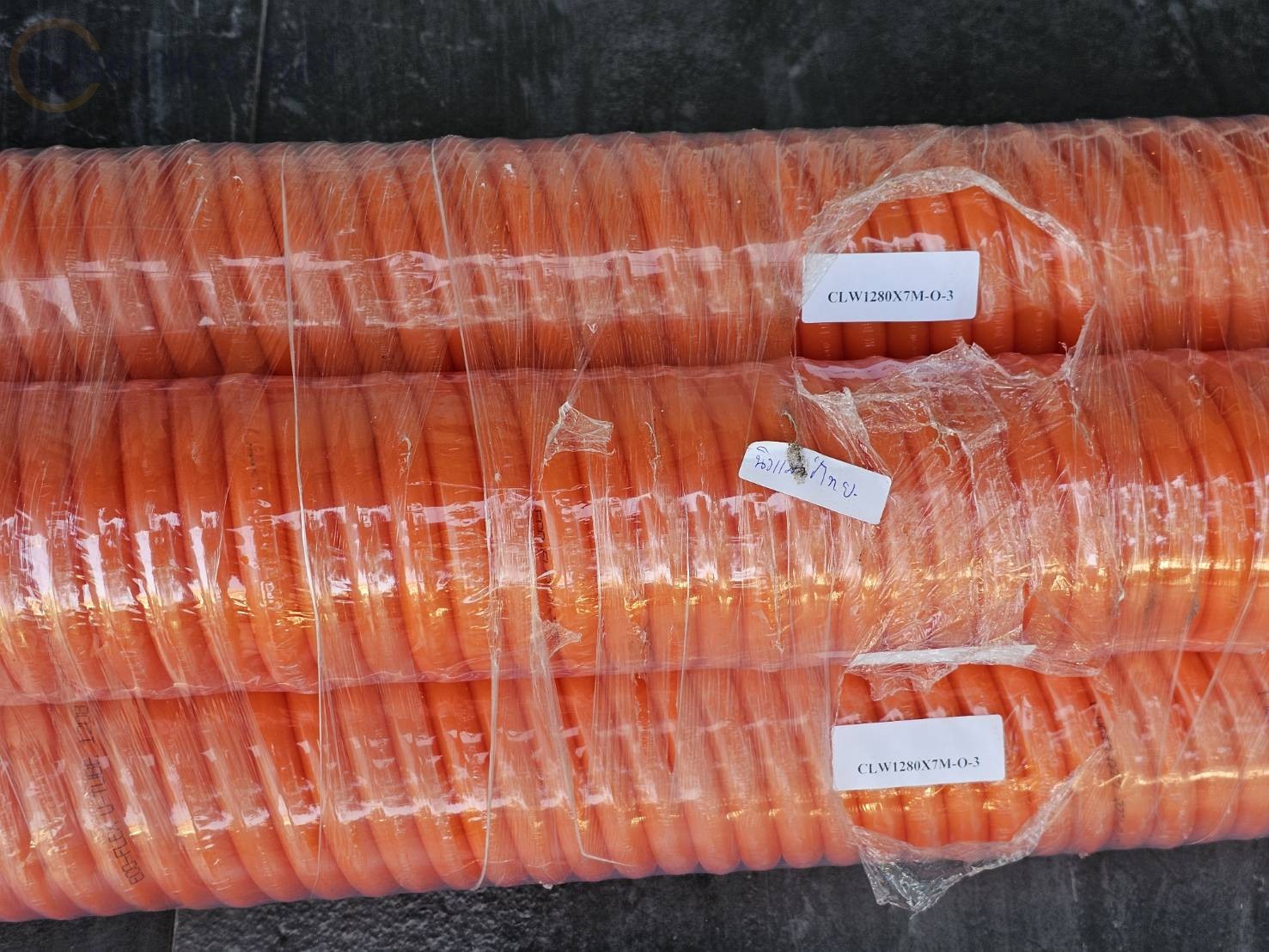 สายลม PU ขดสปริง