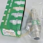 ส่ง ss safety valve , SS110-16 SS SAFETY VALVE 1″ , 16Kgf/cm2 , ไม่มีด้าม , “AERO-NCD”
