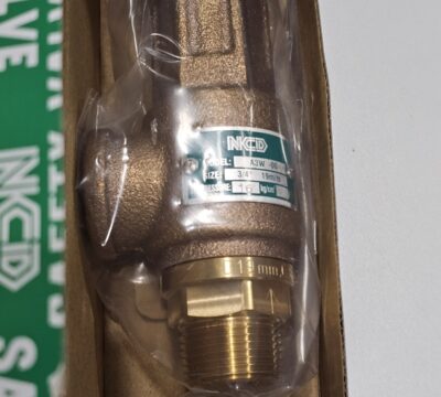 ส่ง A3W-06-16 SAFETY RELIEF VALVE 3/4″ , 16Kgf/cm2 ,ไม่มีด้าม , “NCD”