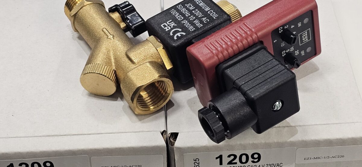 ส่ง EZ1-MIC-1/2-AC220V TIMER DRAIN 1/2″ (RED), AC220V “JORC”