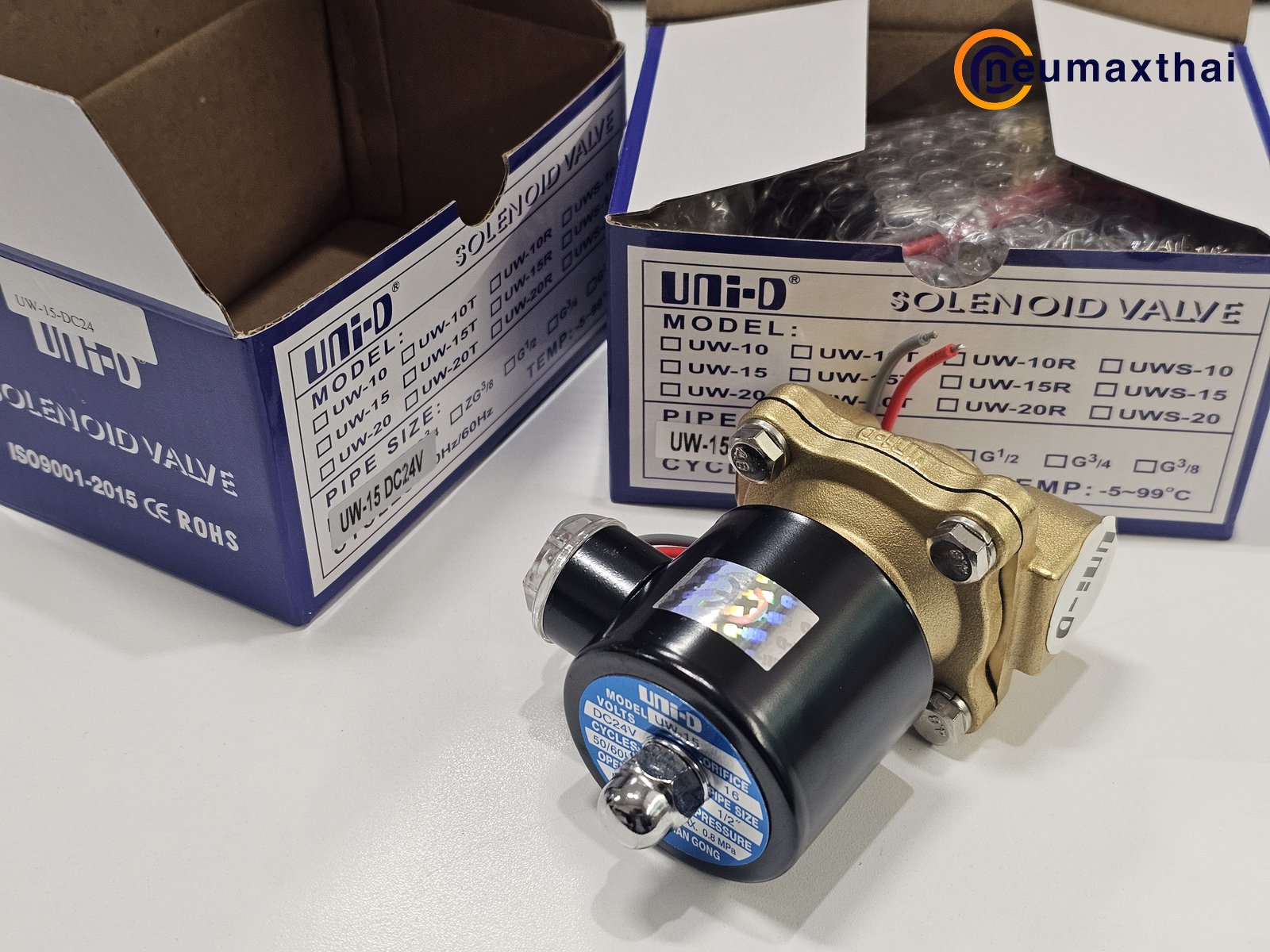 UW-15-DC24 2/2 SOLENOID VALVE 1/2″ ,24VDC , “UNI-D”
