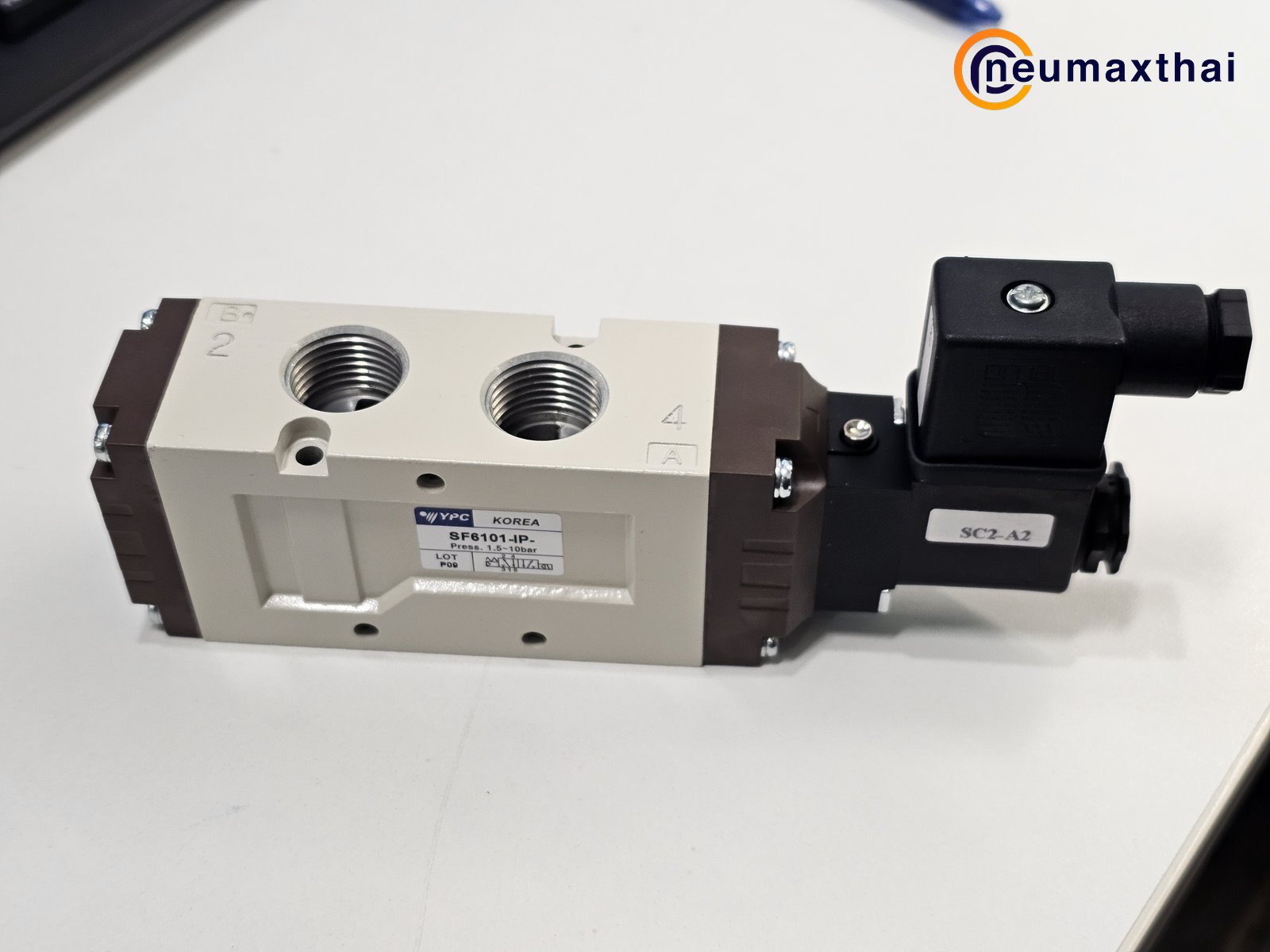 SF6101-IP-SC2-CN2-A2 5/2 SOLENOID VALVE 1/2″ , AC220 , “YPC”