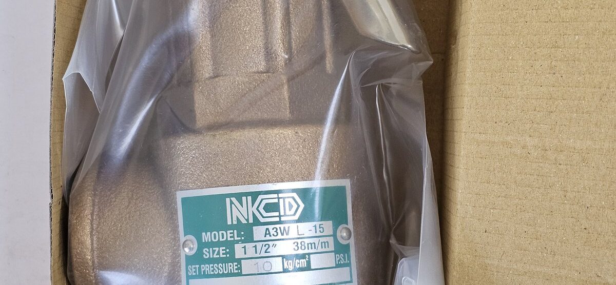 ส่ง A3WL-15-10 SAFETY RELIEF VALVE 1.1/2″ , 10Kgf/cm2 ,มีด้าม , “NCD”
