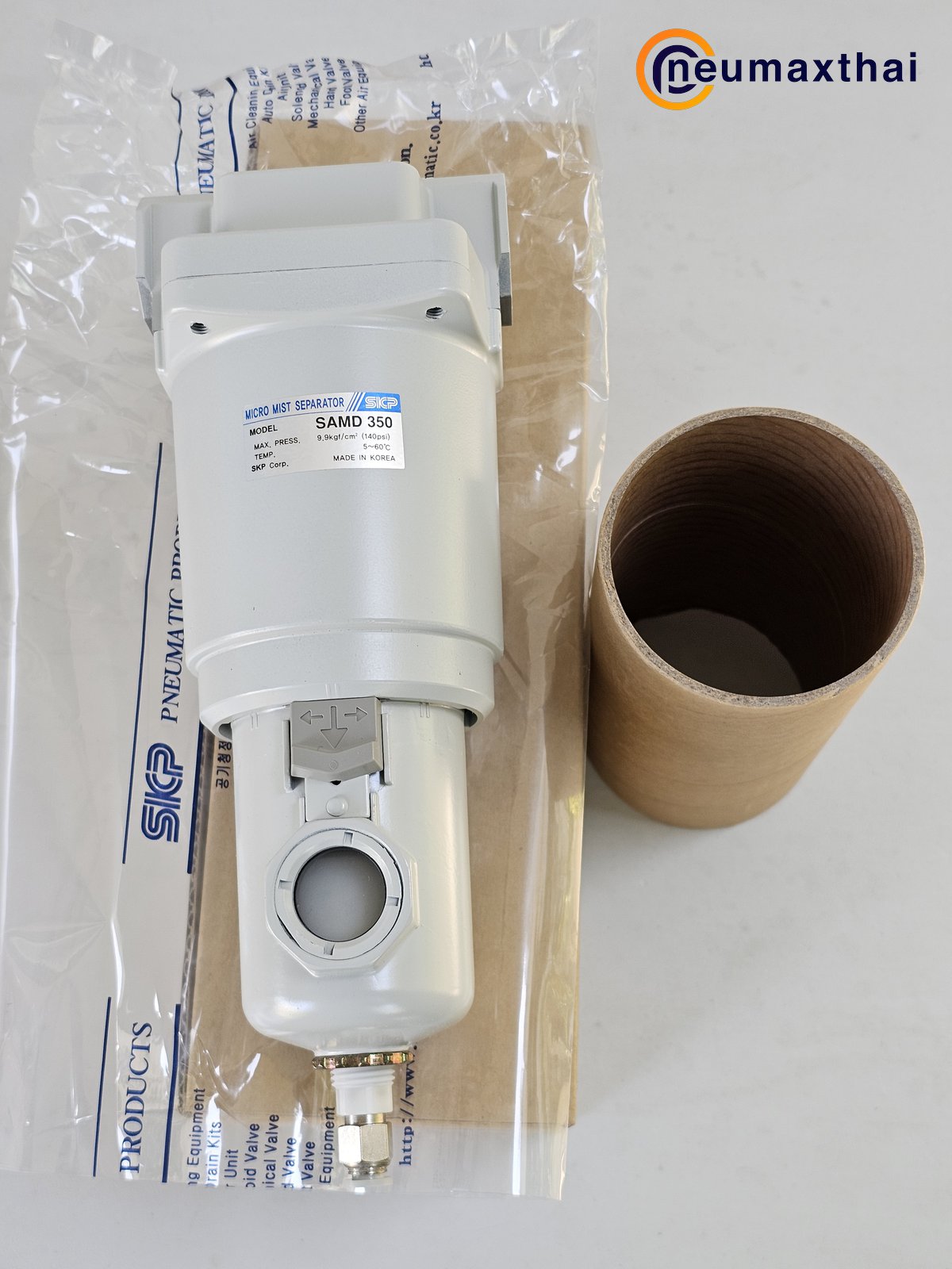 SAMD350-04D-MEF MICRO MIST SEPARATOR 1/2″ , AUTO DRAIN “SKP”
