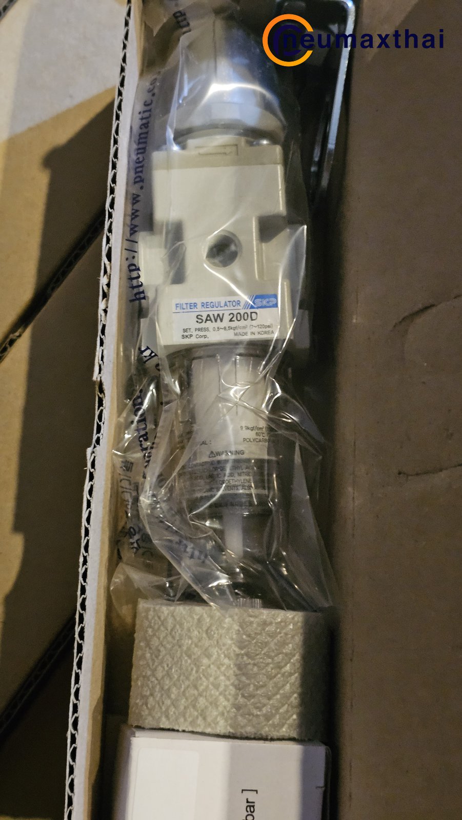 SAW200-02BDG FILTER REGULATOR 1/4″ AUTO DRAIN, “SKP”