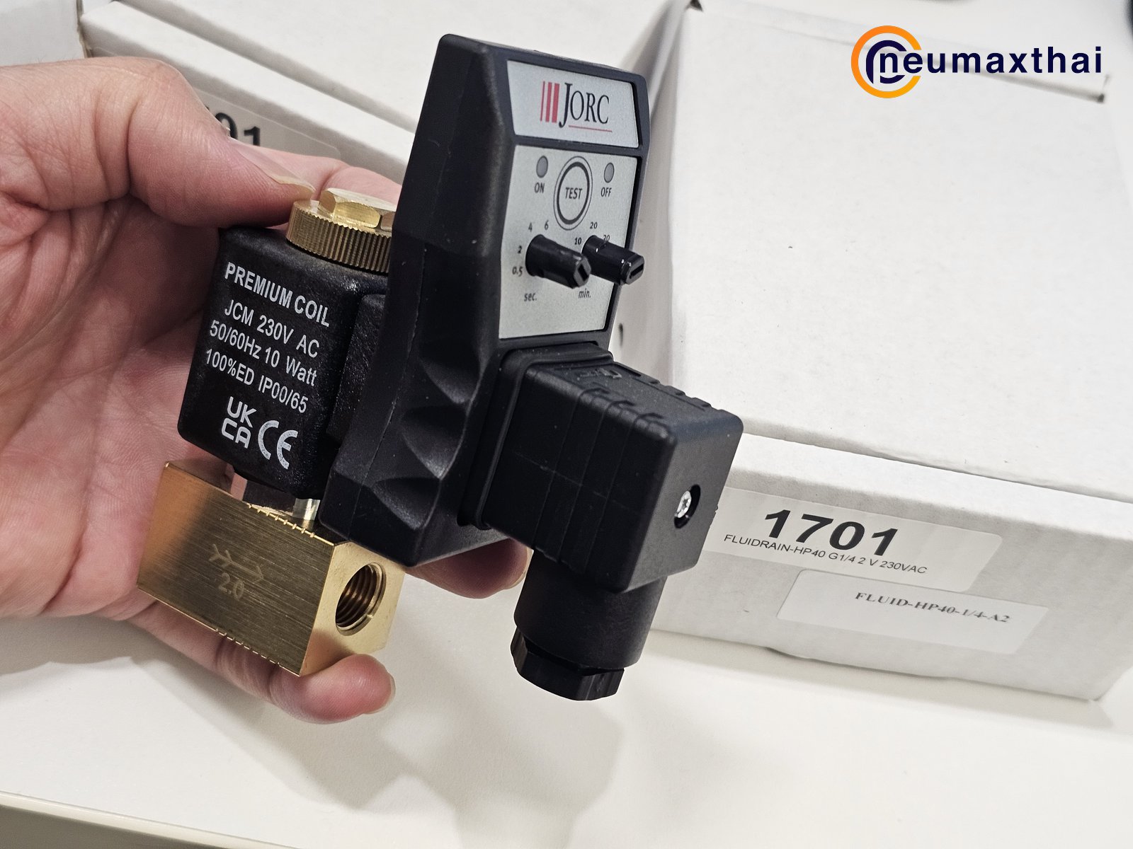 FLUID-HP40-1/4-A2 TIMER DRAIN 1/4″ , AC220 , “JORC”