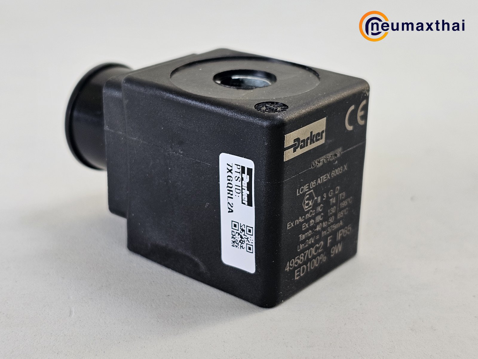 7321BEN00-EX-COIL-D4-P 2/2 SOLENOID VALVE 1.1/4″ TYPE:NC, DC24 “PARKER”