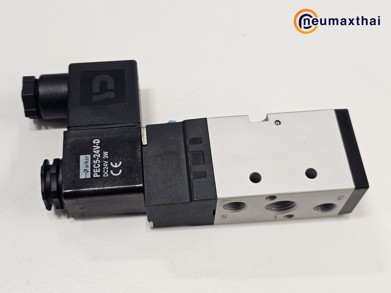 PHS520S-02-24V-D 5/2 SOLENOID VALVE 1/4″ , DC24V “PARKER”