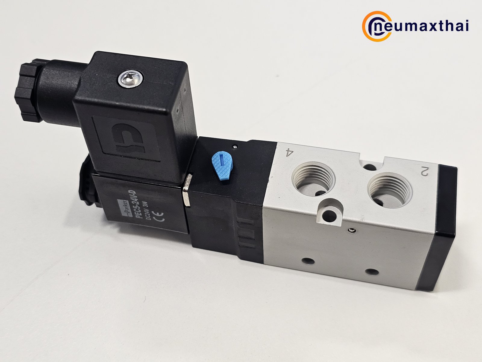 PHS520S-02-24V-D 5/2 SOLENOID VALVE 1/4″ , DC24V “PARKER”