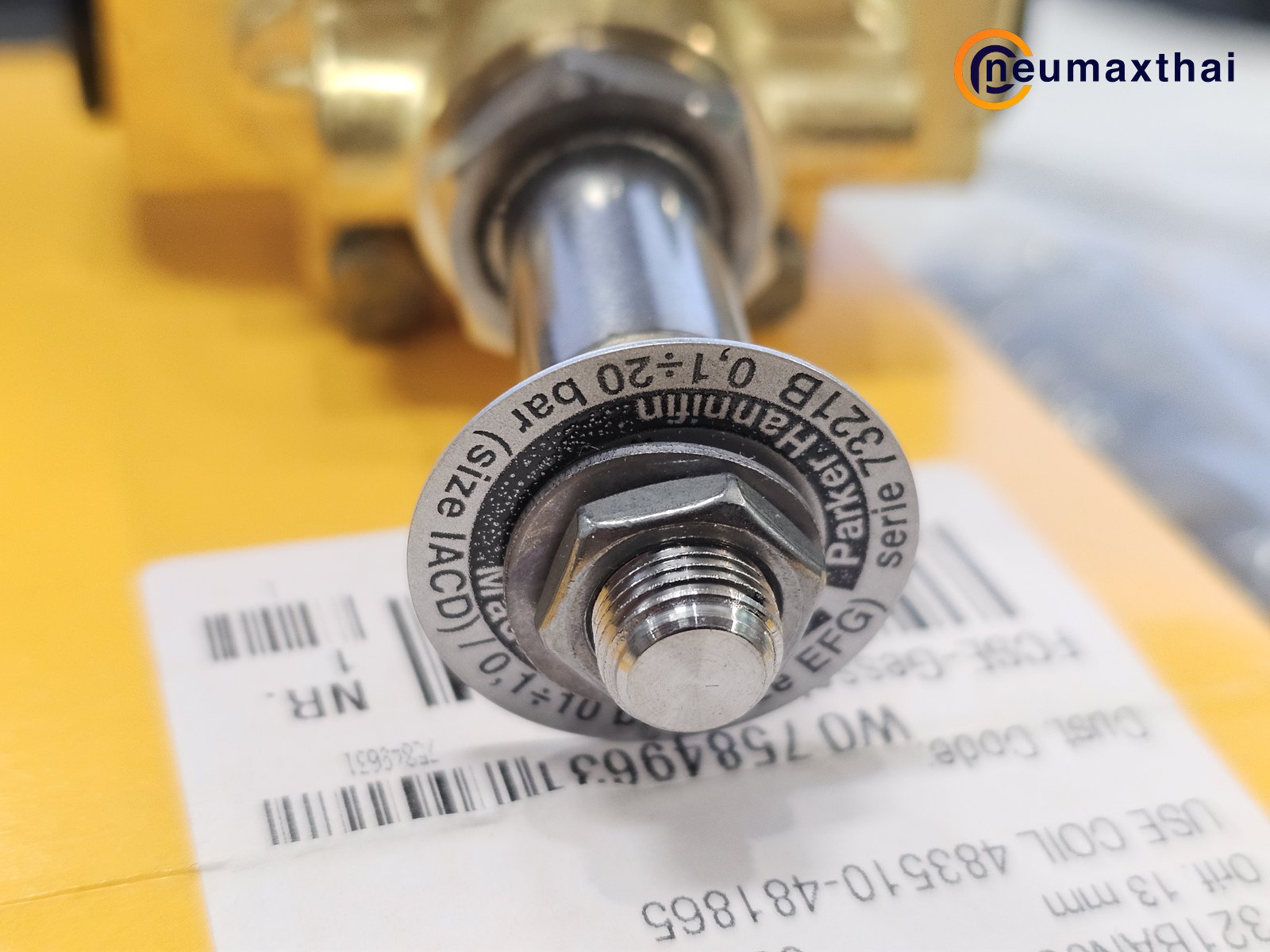 P-VE7321BAN00-2 2/2 SOLENOID VALVE 1/2″ TYPE:NC, AC220V “PARKER”