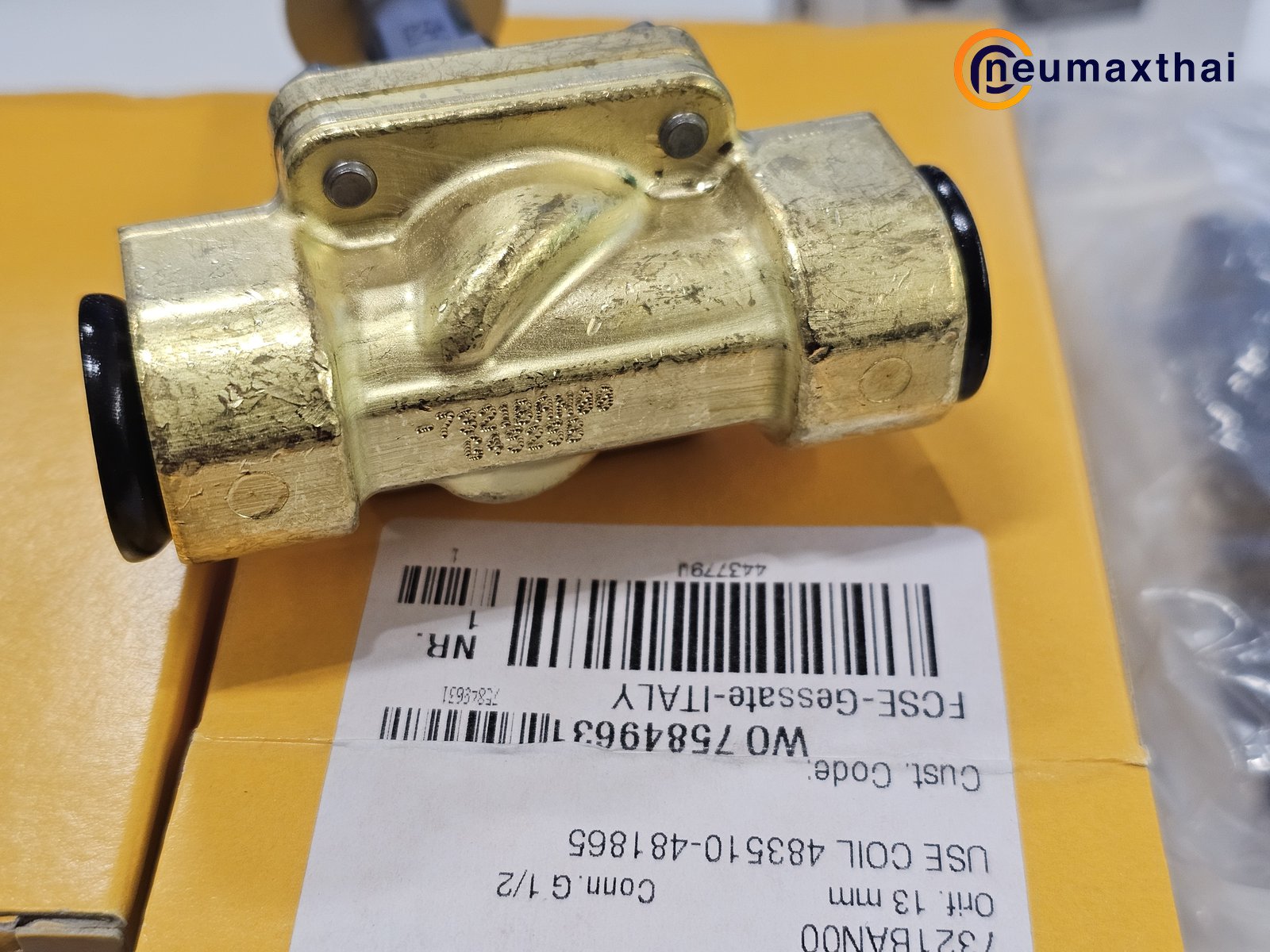 P-VE7321BAN00-2 2/2 SOLENOID VALVE 1/2″ TYPE:NC, AC220V “PARKER”