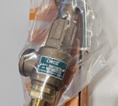 ส่ง A3WL-06-10 SAFETY VALVE 3/4″  10Kgf/cm2, มีด้าม ,”NCD”