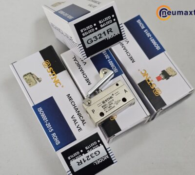 ส่ง G321R 3/2 WAY MECHANICAL VALVE 1/8″ , “STNC”