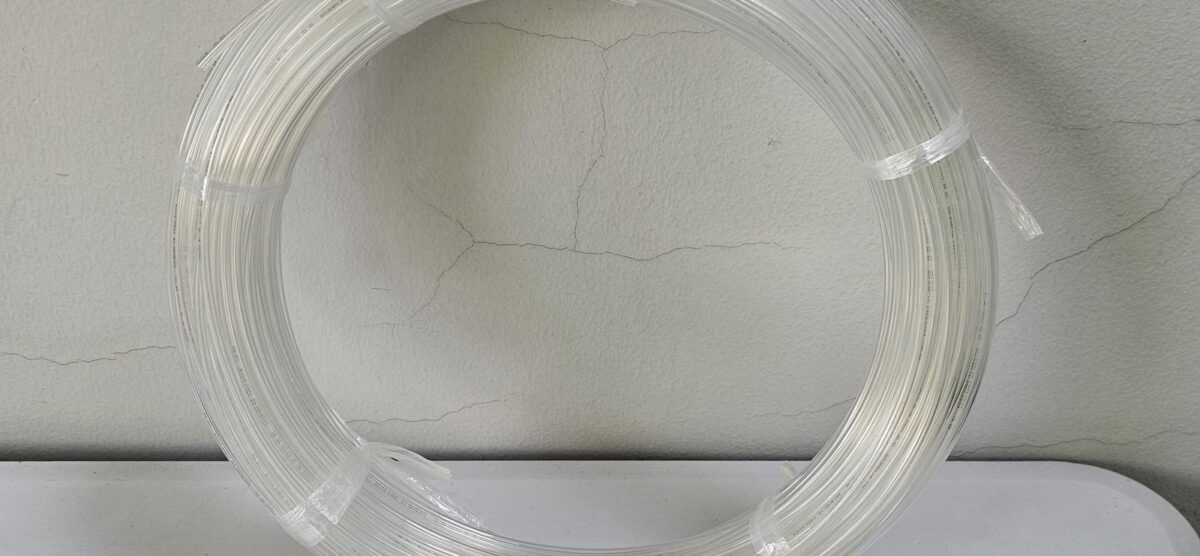 ส่ง NY-0425W NYLON TUBING 4X2.5MM , WHITE , “GC”