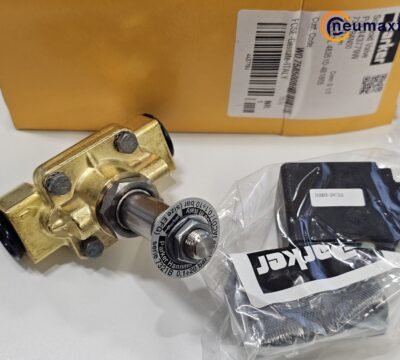 ส่ง P-VE7321BAN00-6 2/2 SOLENOID VALVE 1/2″ TYPE:NC, DC12V “PARKER”