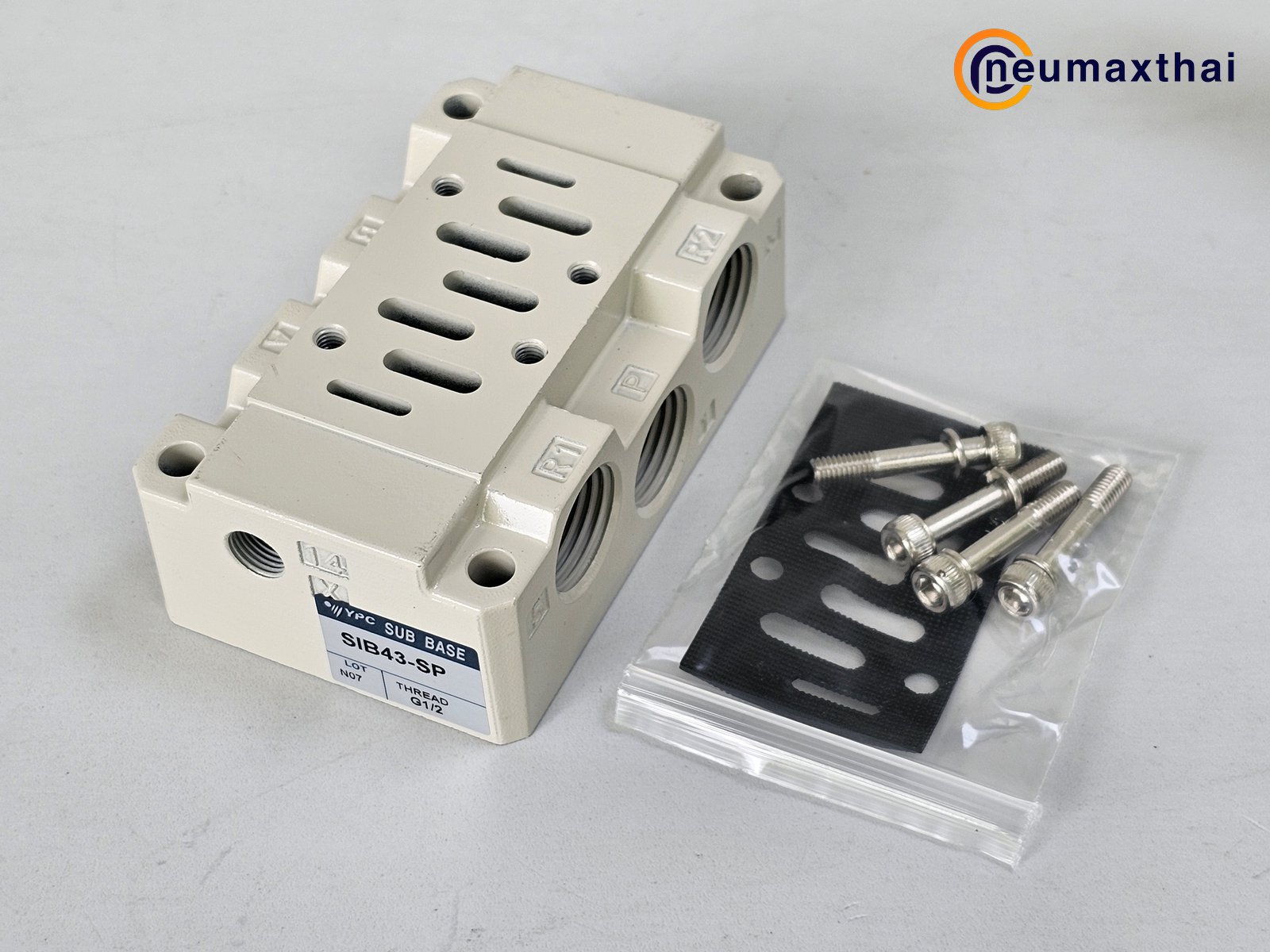 SIB43-SP(1/2)-N VALVE BASE 1/2″ , “YPC”