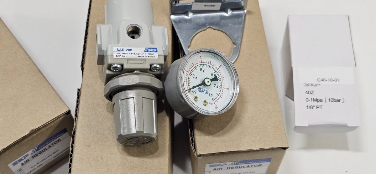 ส่ง SAR200-02BG AIR REGULATOR 1/4″ , “SKP”