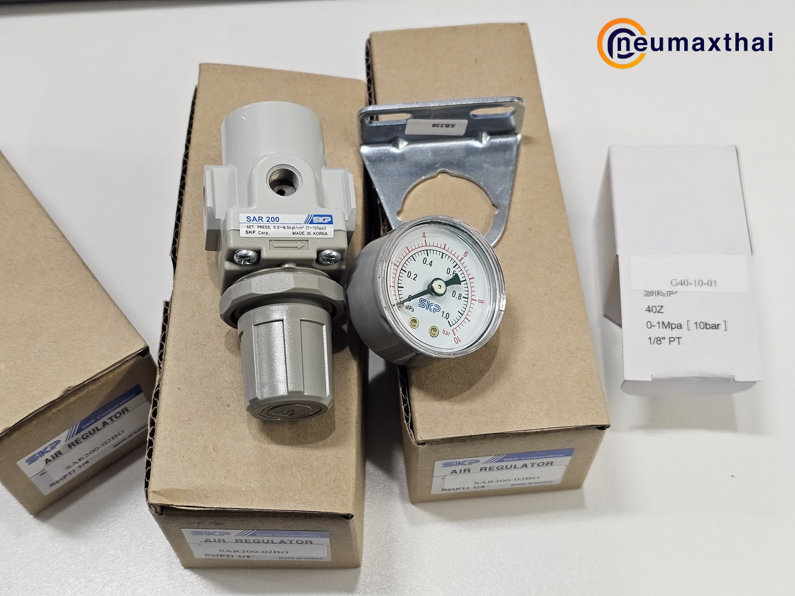 SAR200-02BG AIR REGULATOR 1/4″ , “SKP”