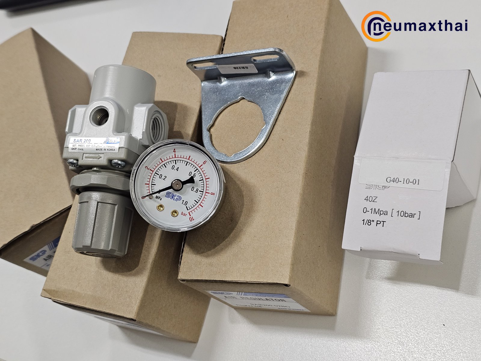 SAR200-02BG AIR REGULATOR 1/4″ , “SKP”