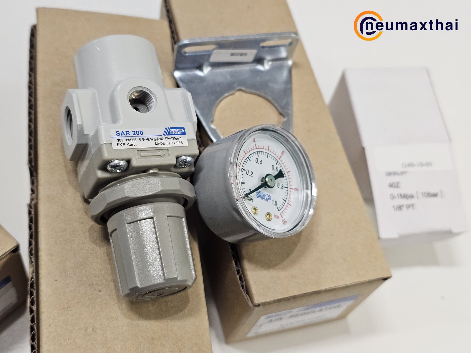 SAR200-02BG AIR REGULATOR 1/4″ , “SKP”