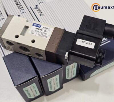 ส่ง SF4101-IP-SC2-CN2-A2 5/2 SOLENOID VALVE 1/4″ ,220VAC “YPC”