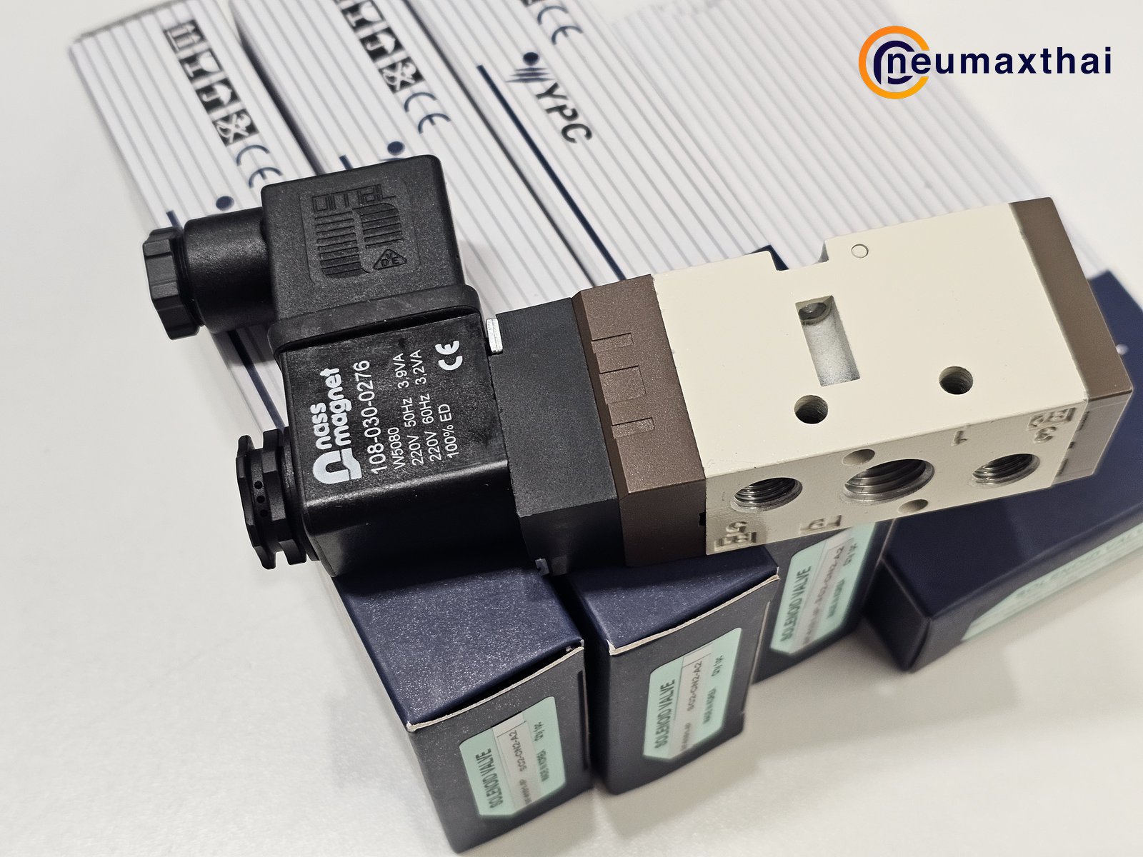 SF4101-IP-SC2-CN2-A2 5/2 SOLENOID VALVE 1/4″ ,220VAC “YPC”