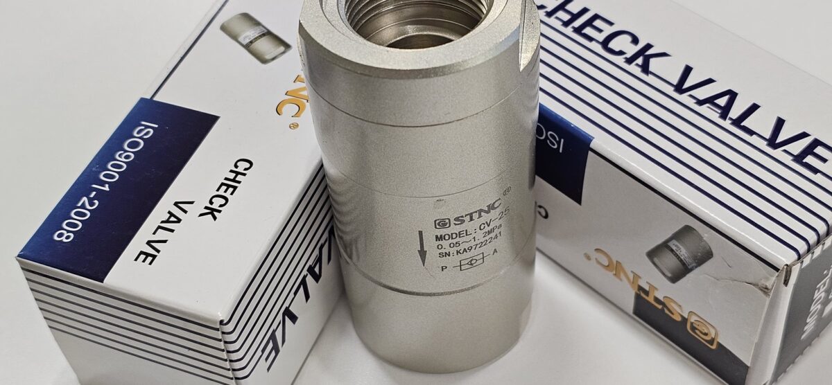 ส่ง CV-25 CHECK VALVE 1″ , “STNC”