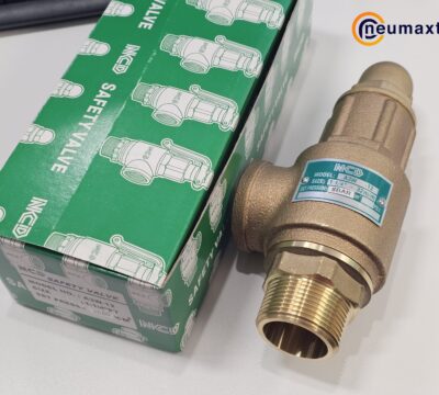 ส่ง A3W-12-10 SAFETY VALVE 1.1/4″ , SET 8BAR ,ไม่มีด้าม  “NCD”