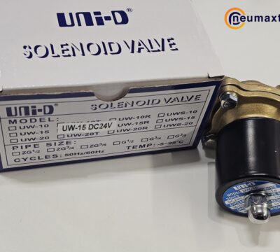 ส่ง UW-15-DC24 2/2 SOLENOID VALVE 1/2″ ,24VDC , “UNI-D”