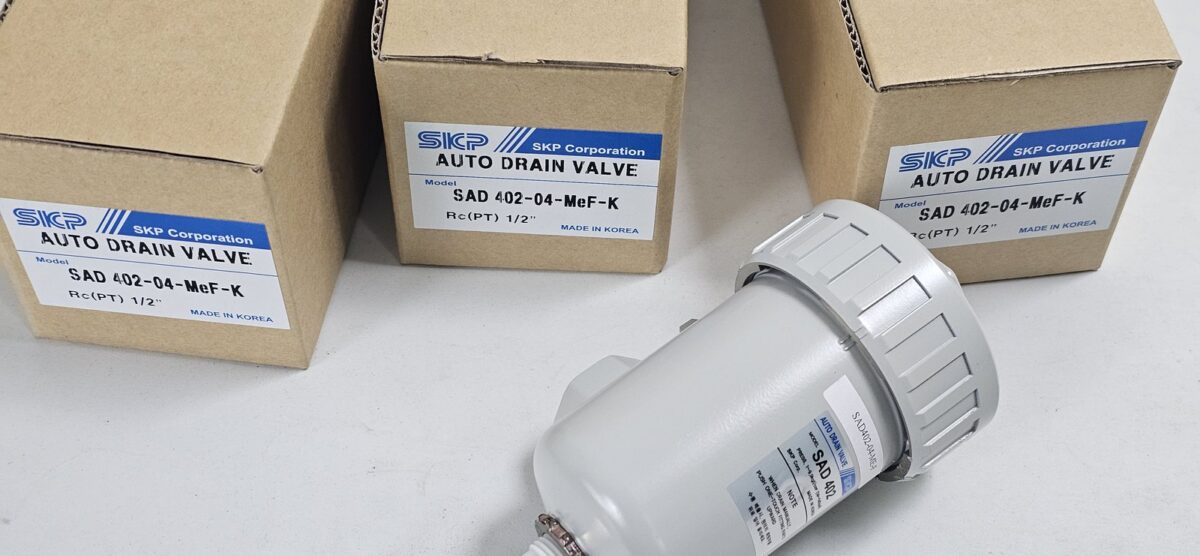 ส่ง SAD402-04ME-F AUTO DRAIN SIZE 1/2″ (ถ้วยสั้น) “SKP”