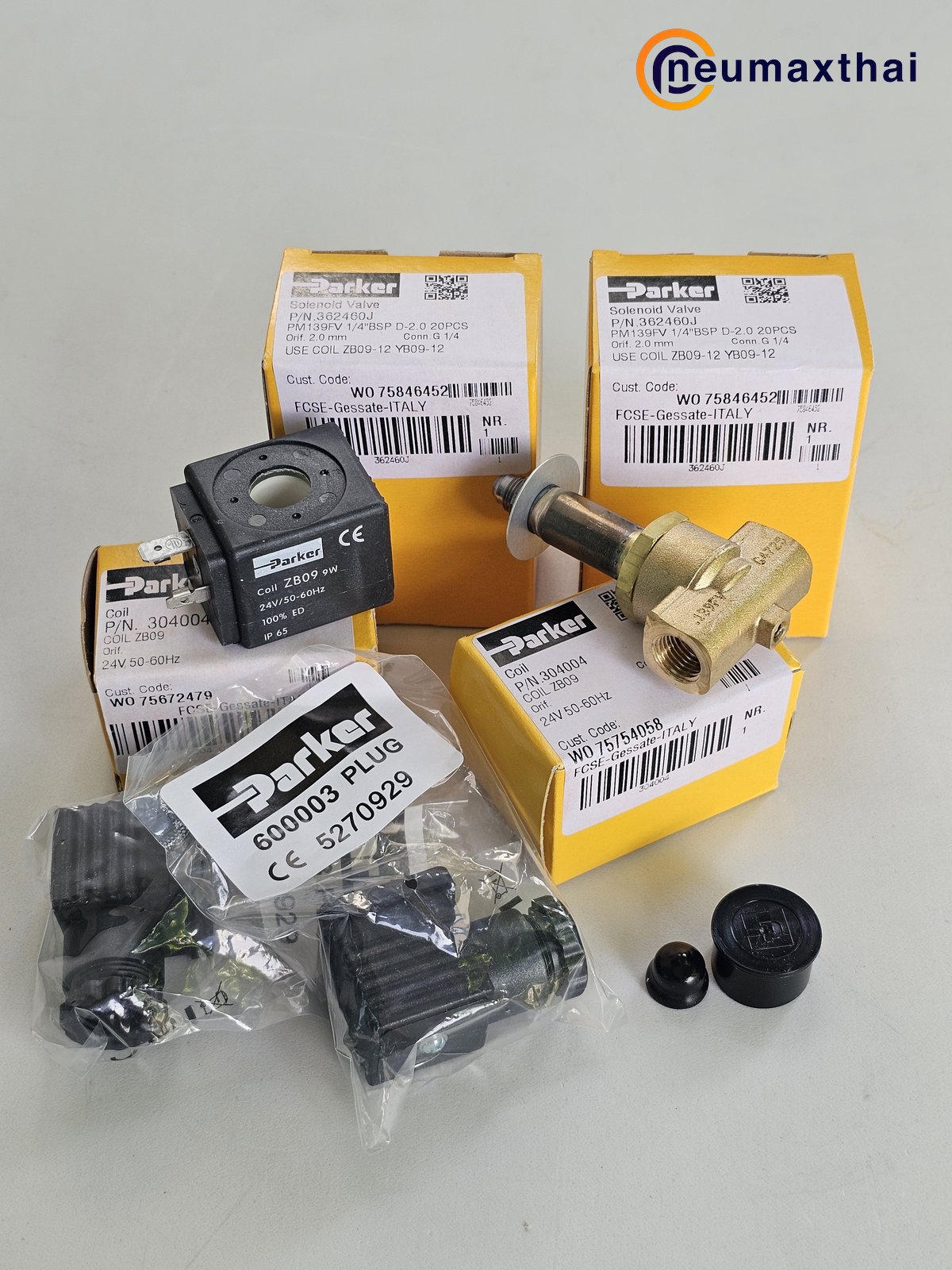ZB09-AC24V COIL 24VAC "PARKER"
