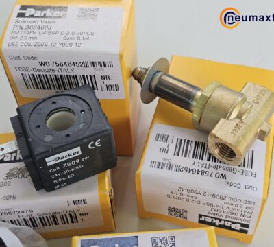 ส่ง P-VE139FV-4 3/2 SOLENOID VALVE 1/4″ AC24V , “PARKER”