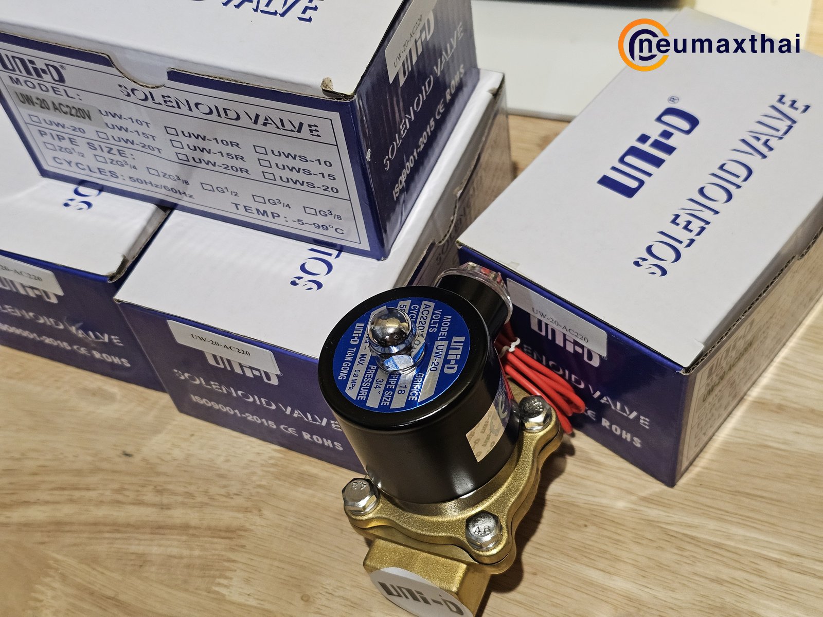 UW-20-AC220 2/2 SOLENOID VALVE 3/4" , AC220 , "UNI-D"
