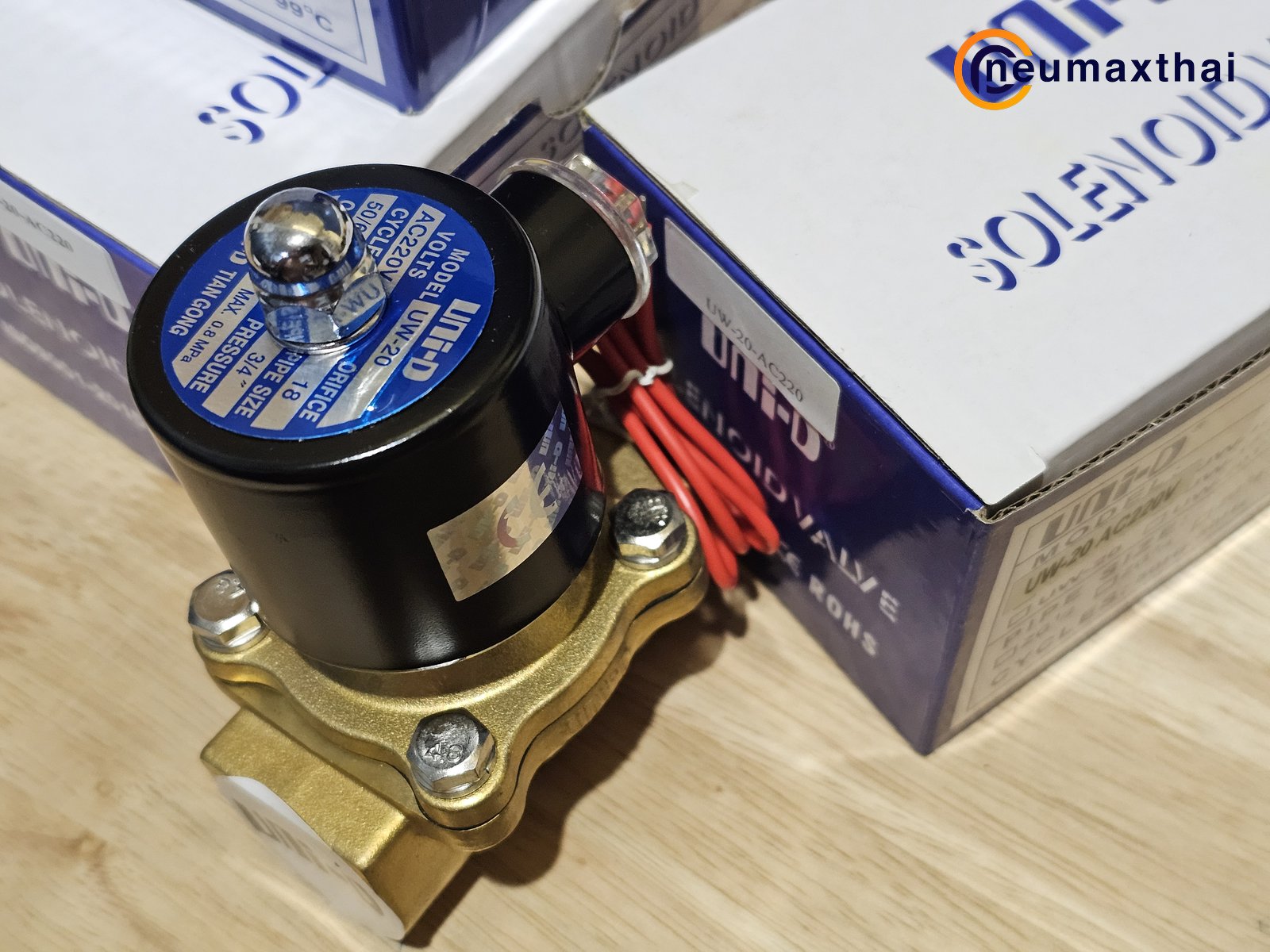 UW-20-AC220 2/2 SOLENOID VALVE 3/4" , AC220 , "UNI-D"