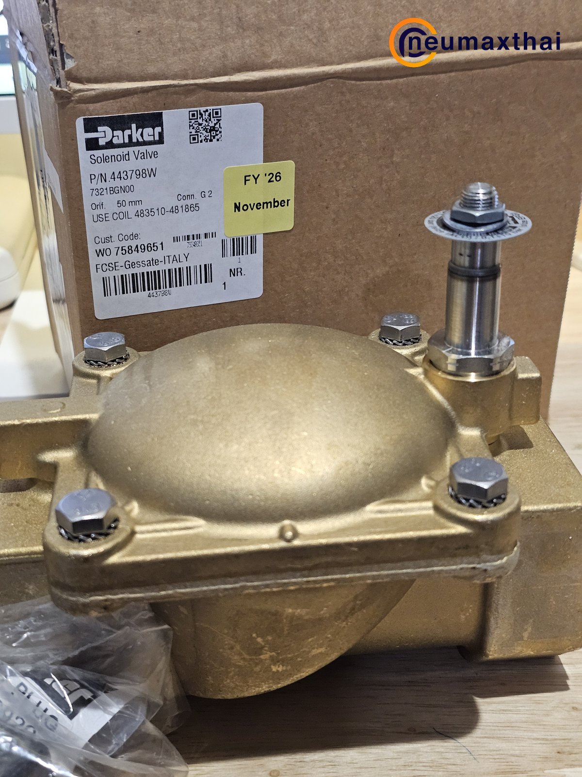 P-VE7321BGN00-2 2/2 SOLENOID VALVE 2" ,AC220V "PARKER"